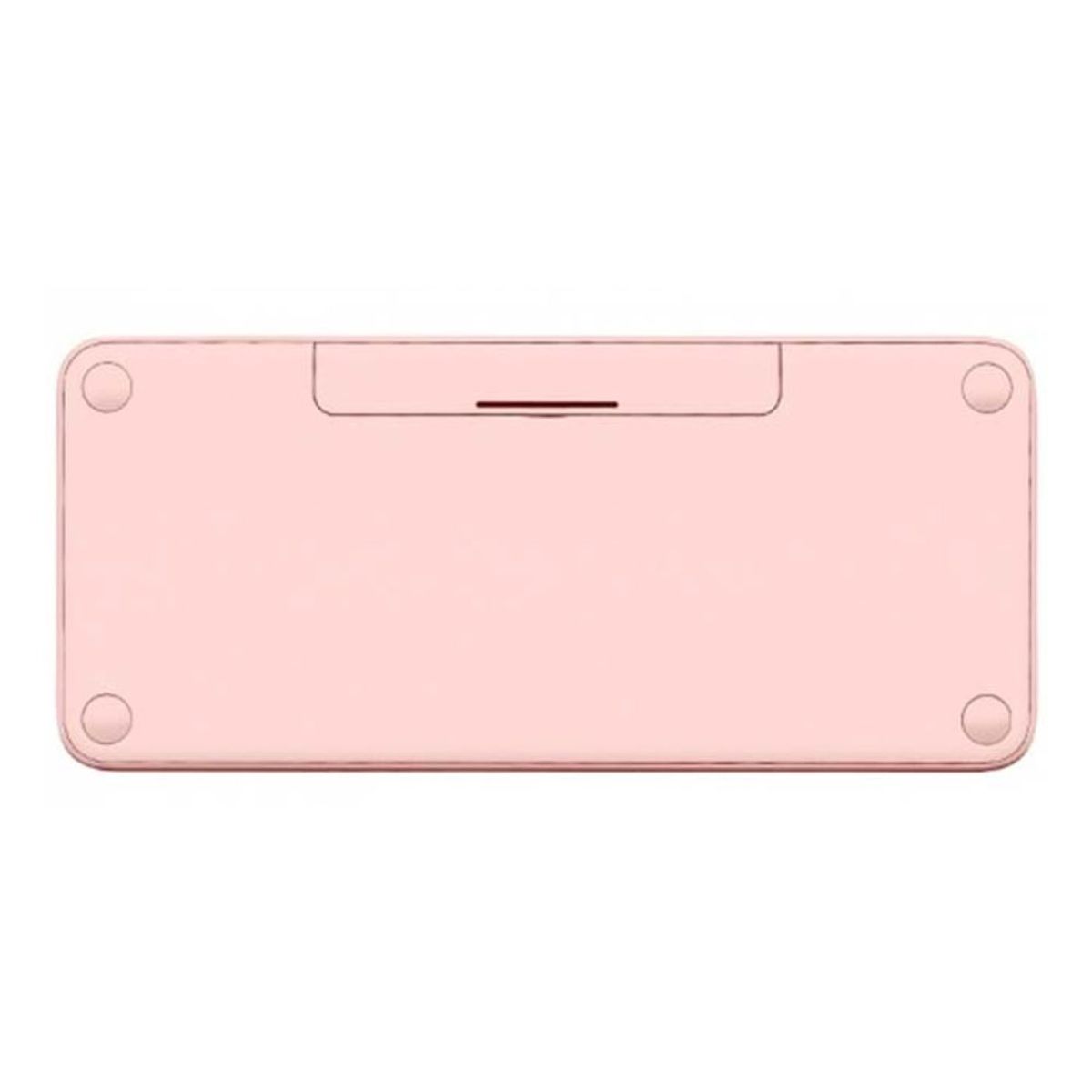 LOGITECH - Logitech K380 Teclado Multidispositivo Inalámbrico Bluetooth - Rosado