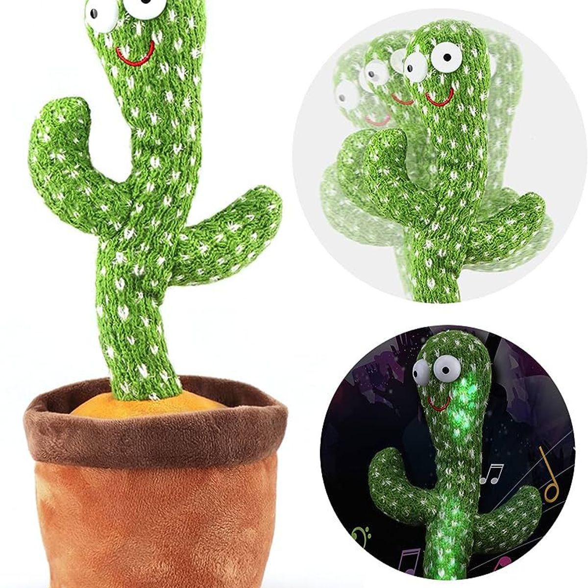 GENERICO - Peluche eléctrico cactus bailando y cantando