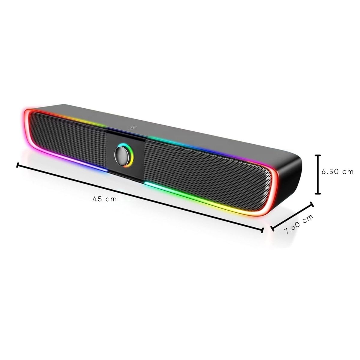 XTRIKE ME - Parlante Gamer Xtrike Me SoundBar RGB para PC SK-600