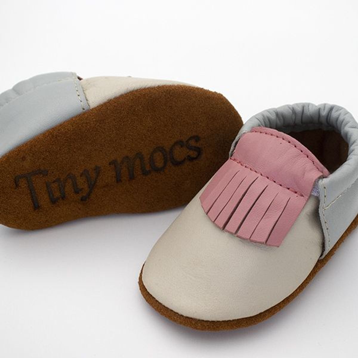 TINY MOCS - CALZADO PARA NIÑA BEBE TINY MOCS RESPETUOSOS CUERO MULTICOLOR