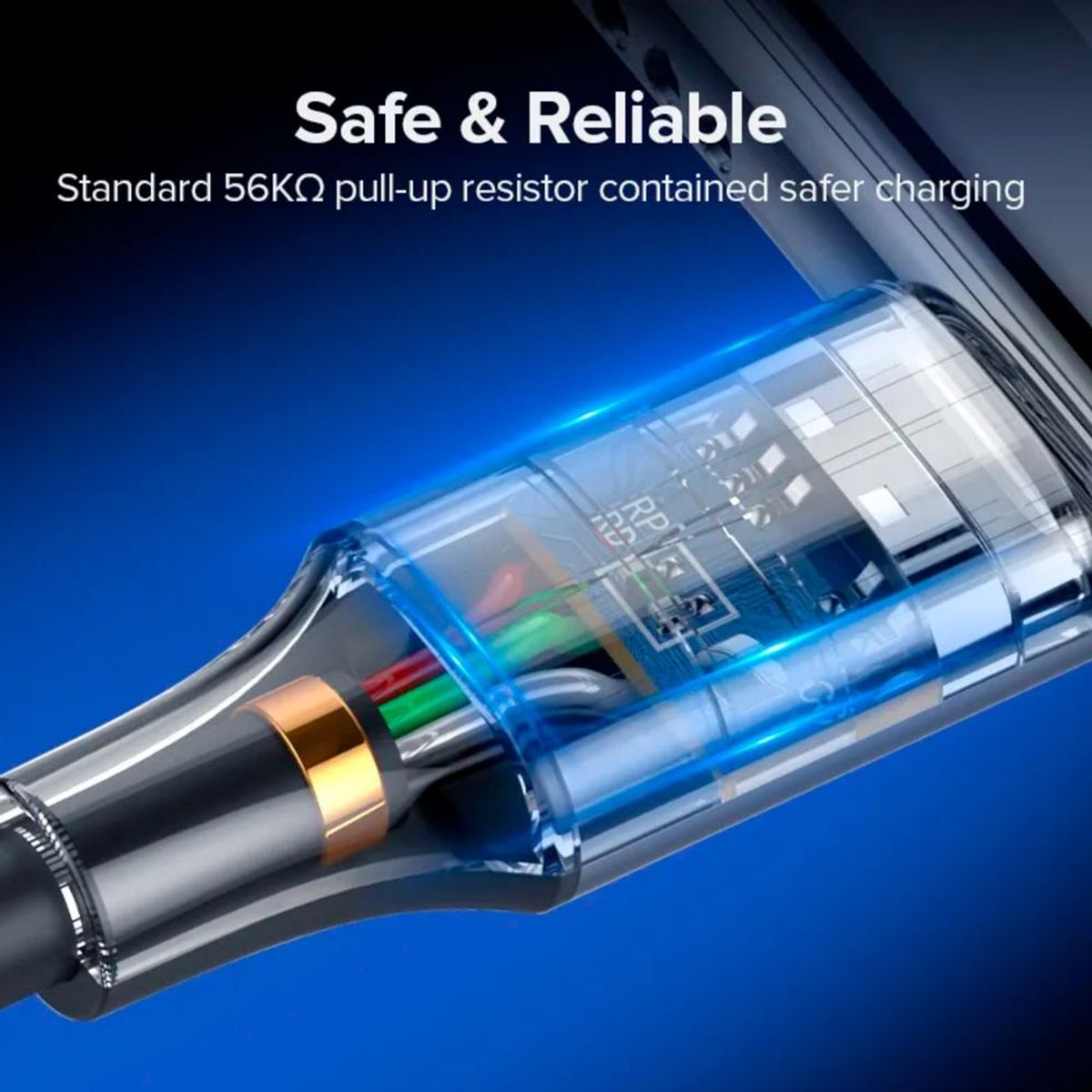 NETCOM - Cable USB a tipo C NETCOM 3A carga rápida 1.8 Metros