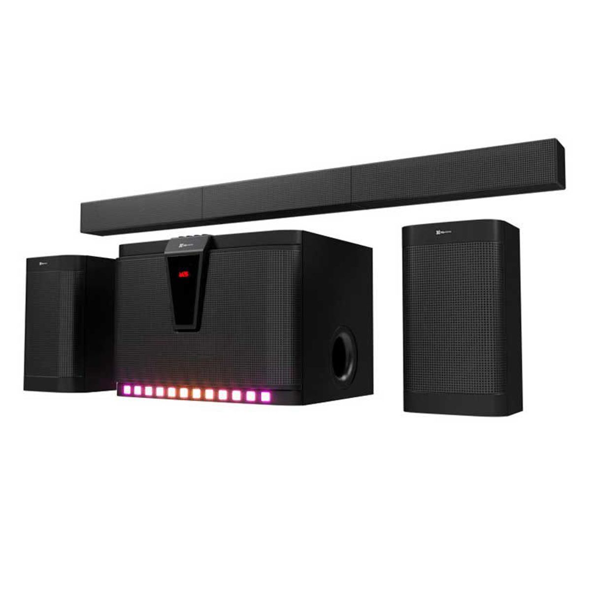 KLIP XTREME - Parlante Klip Xtreme KSB-500 Sound bar subwoofer Bluetooth USB RCA