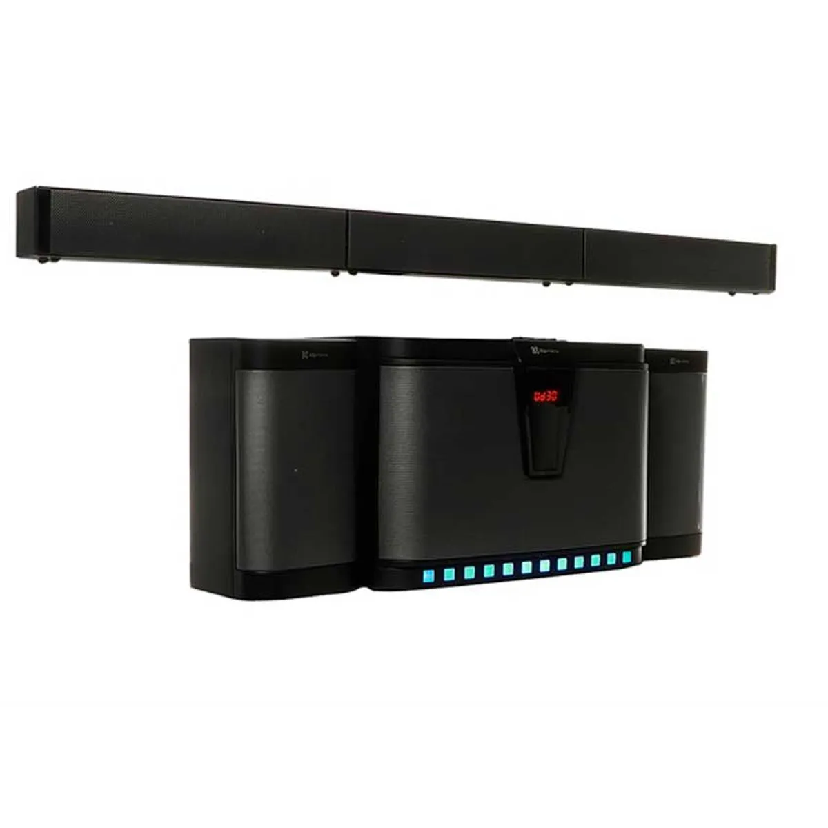 KLIP XTREME - Parlante Klip Xtreme KSB-500 Sound bar subwoofer Bluetooth USB RCA