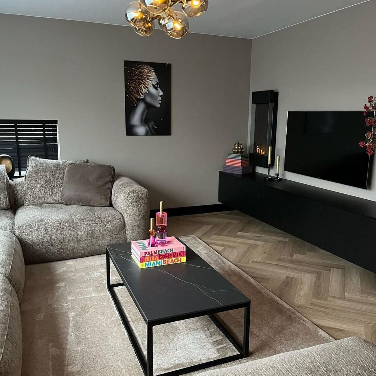 GENERICO - Mesa de centro industrial rectangular color especial 100x50x40