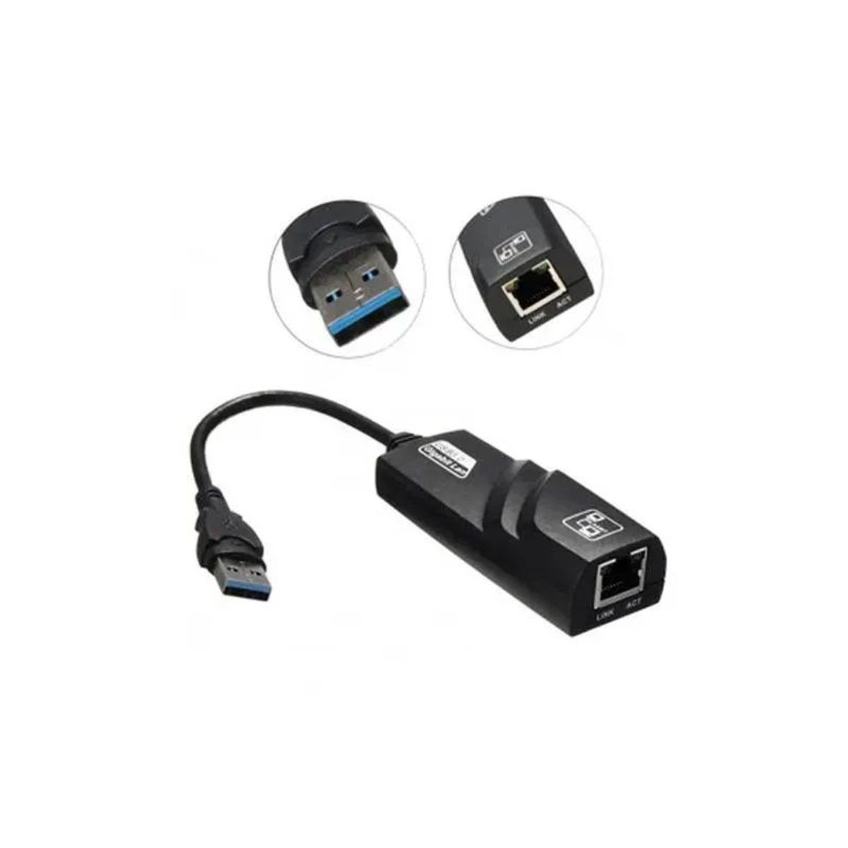 GENERICO - Adaptador De Usb 3.0 A Red Rj45