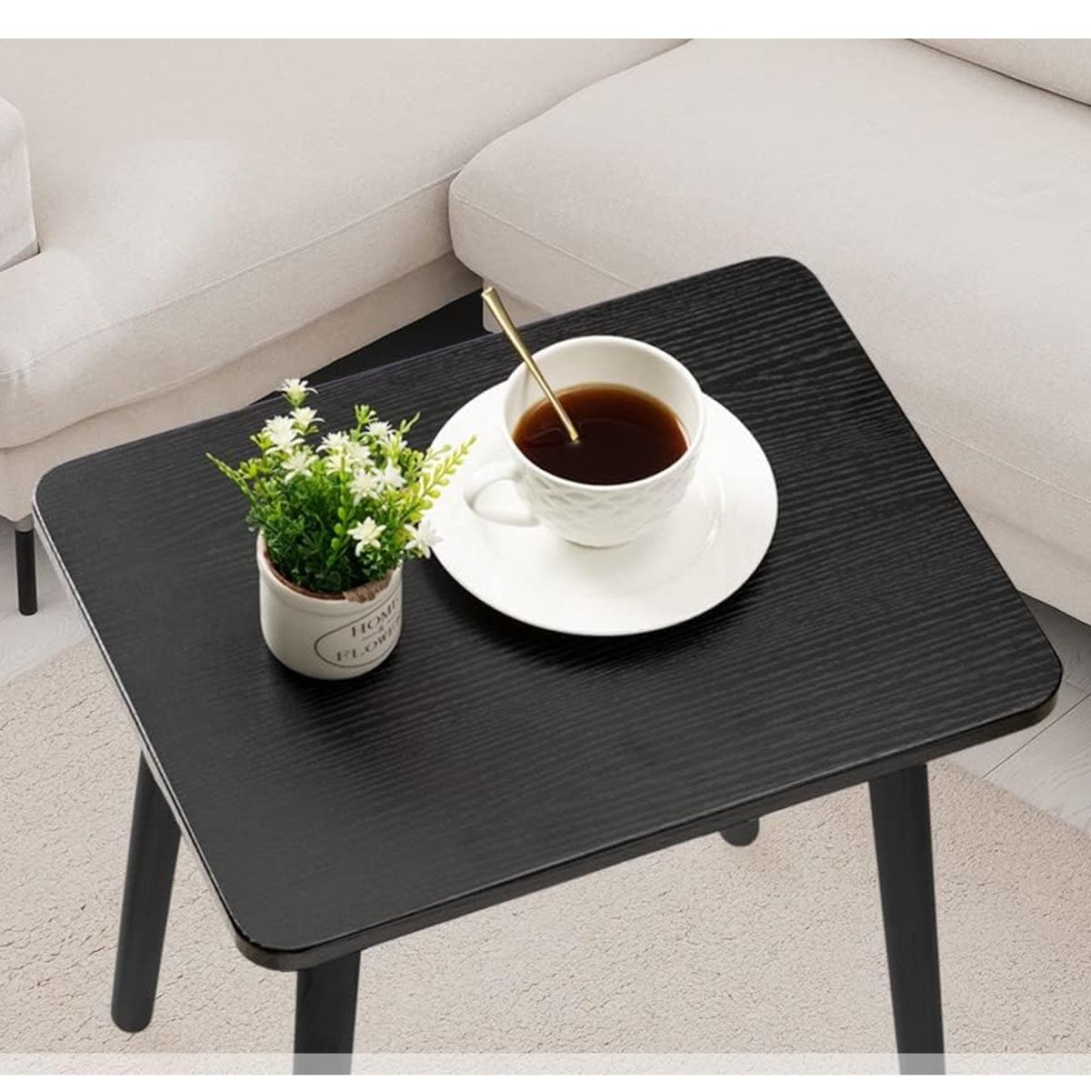 GENERICO - Mesa auxiliar color negro