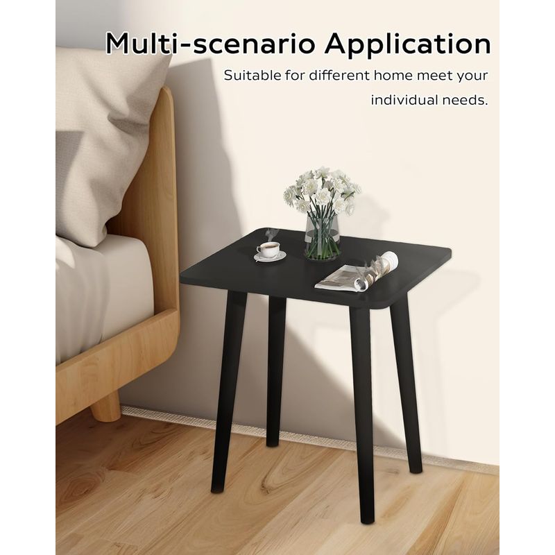 GENERICO - Mesa auxiliar color negro