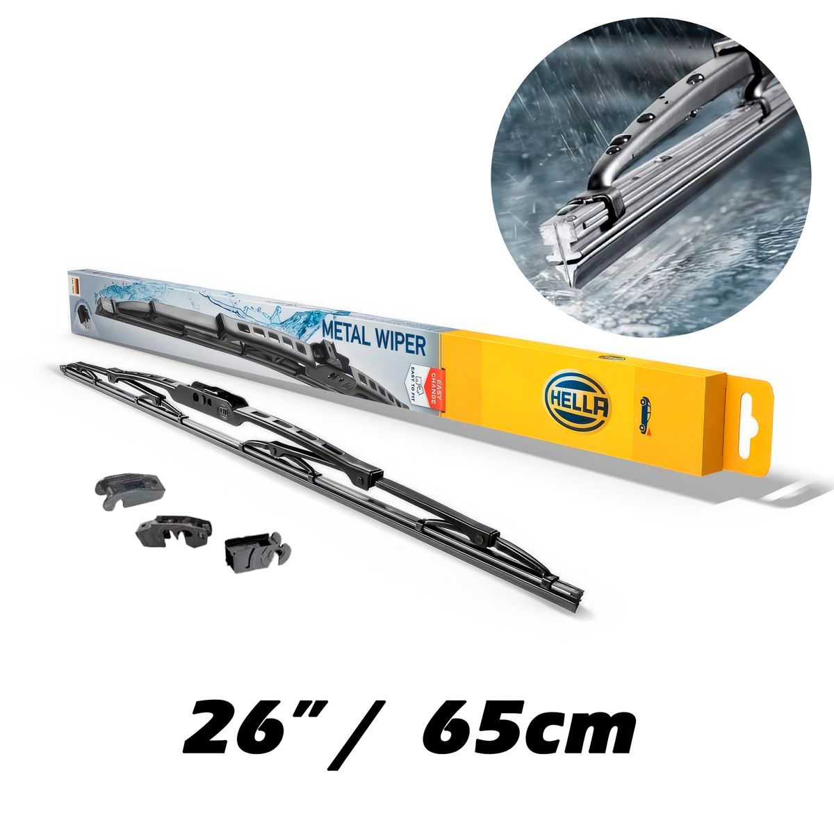 HELLA - Limpiaparabrisas Hella Wiper 26 65CM Metal 1 Und