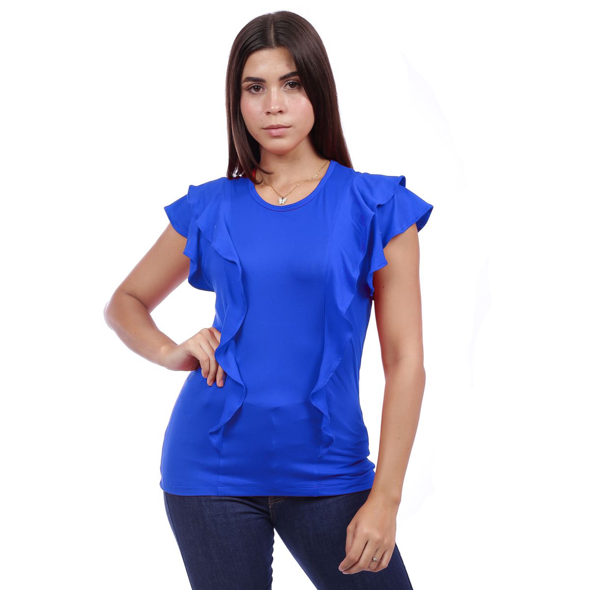 GENERICO - Blusa Mujer con Manga en Bobos