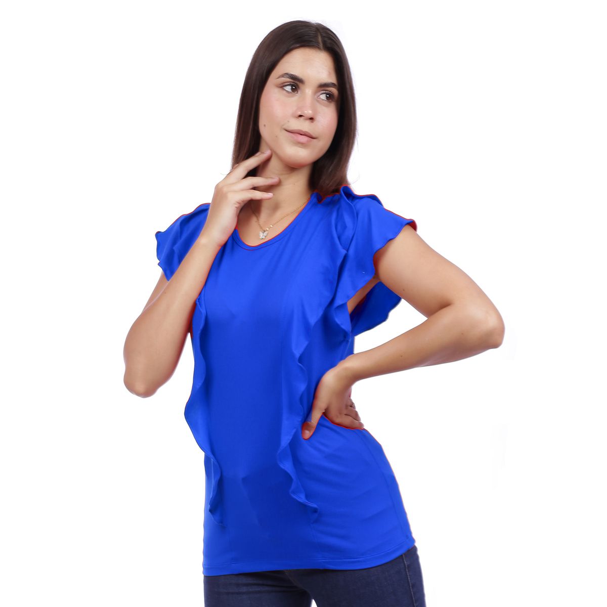 GENERICO - Blusa Mujer con Manga en Bobos