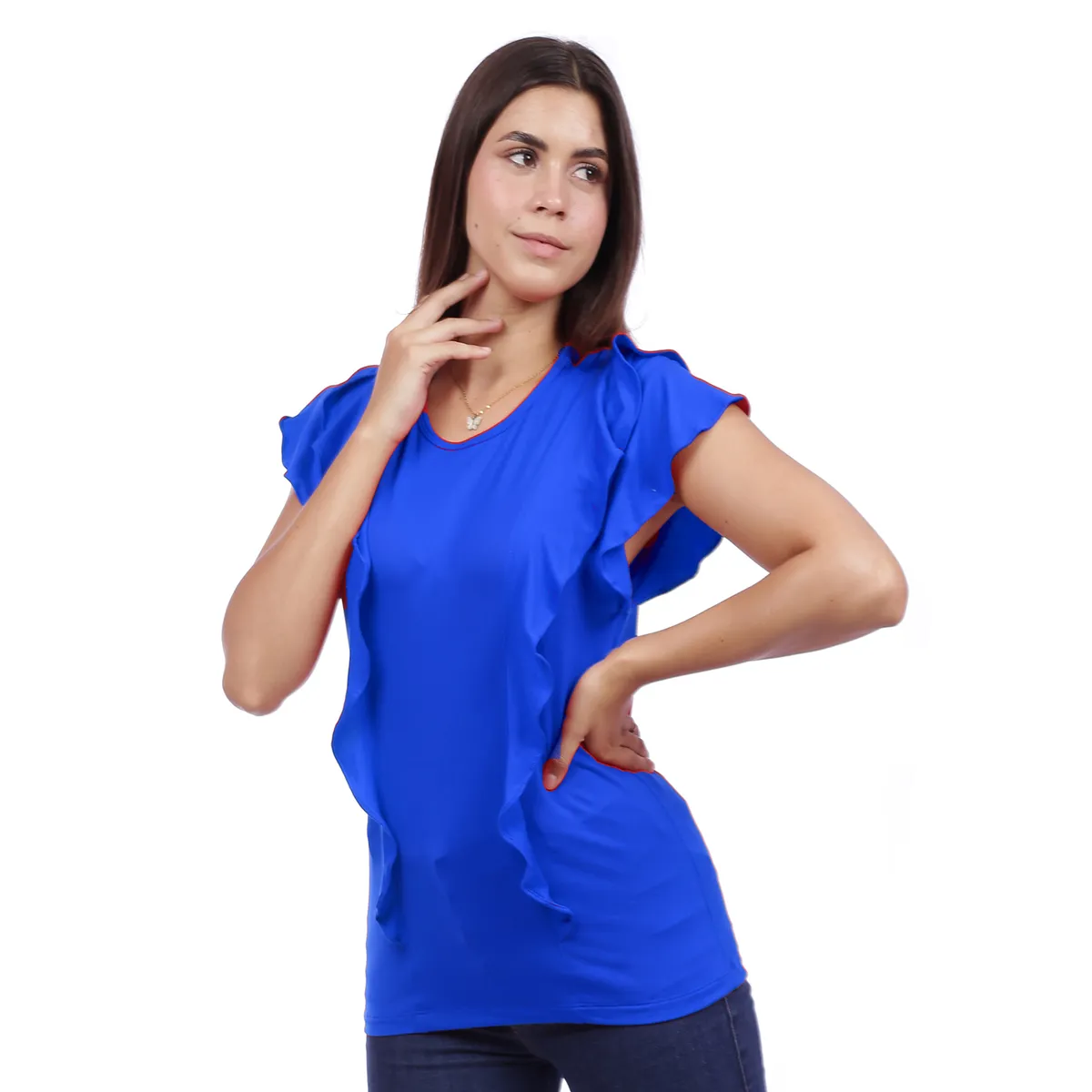 GENERICO - Blusa Mujer con Manga en Bobos