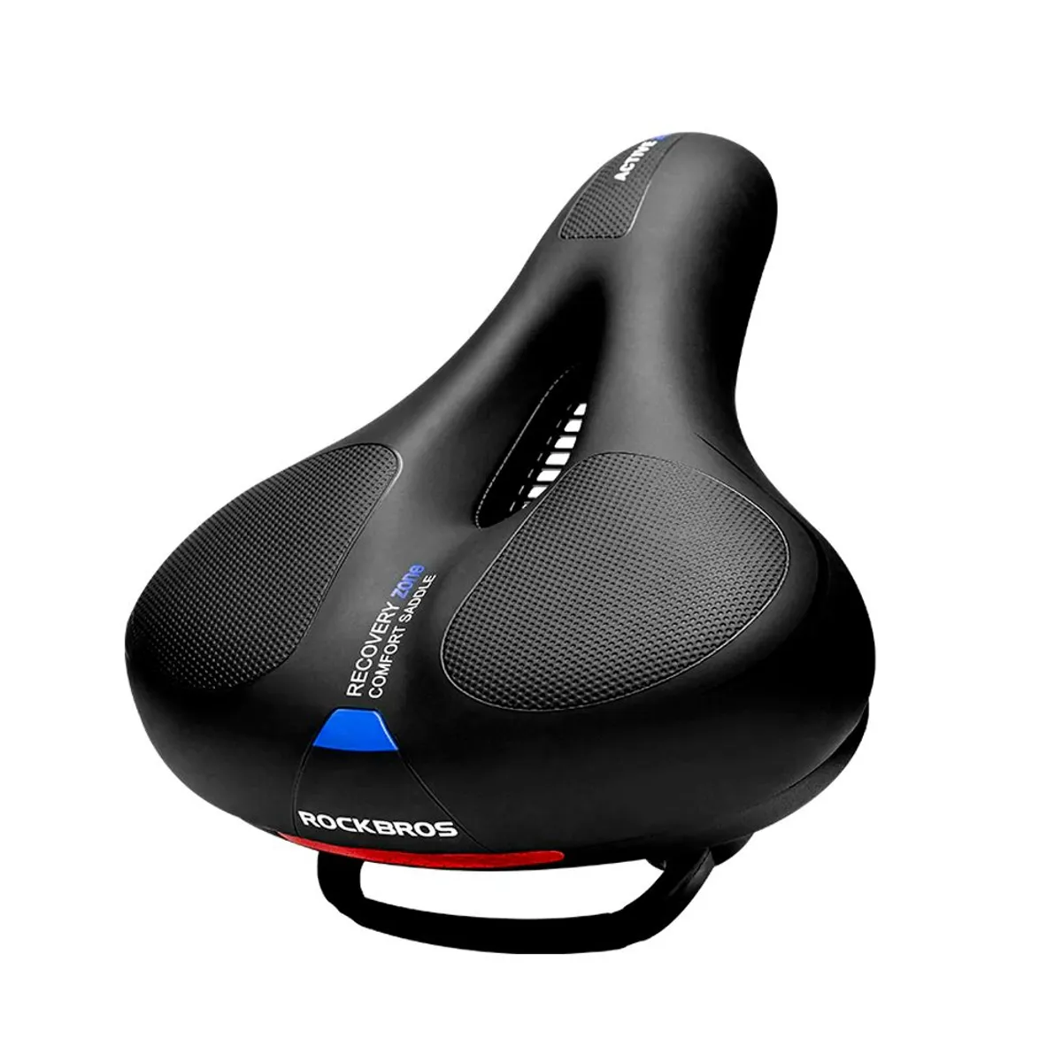 ROCKBROS - Asiento de Bicicleta Acolchado Rockbros AQ6090 - Azul