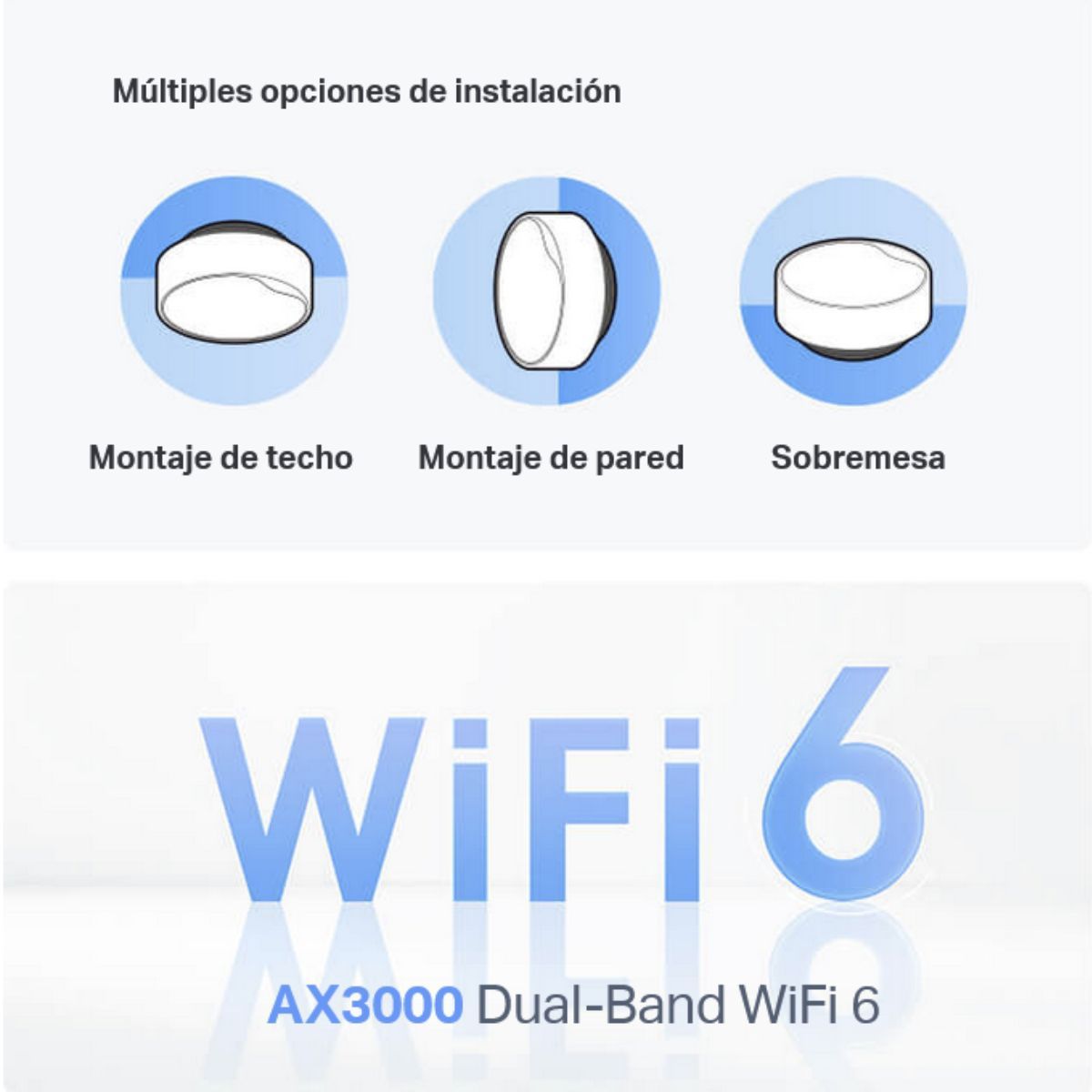 TP LINK - TP-Link - Sistema Wi-Fi Mesh Deco X50-PoE 3-Pack AX3000