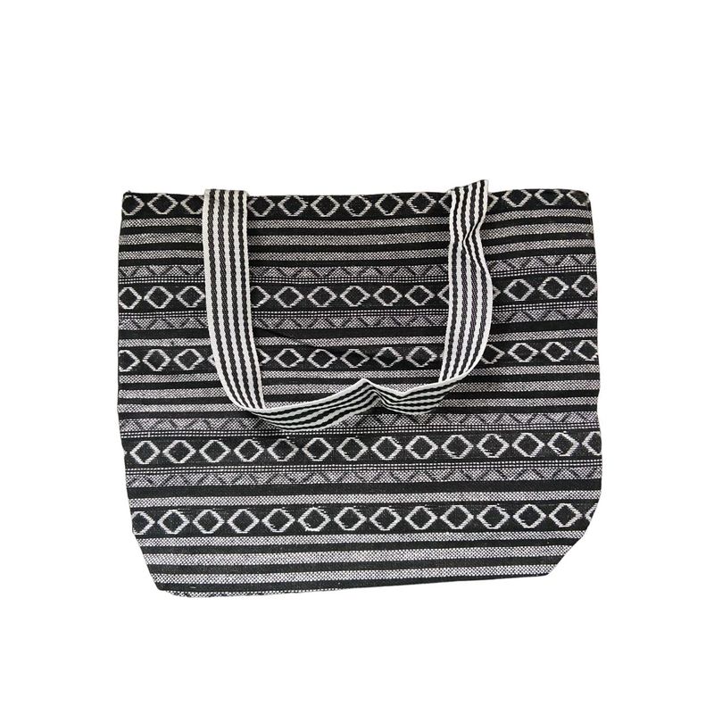 GENERICO - Bolso de tela con cierre 34cm x 41cm x 15 cm