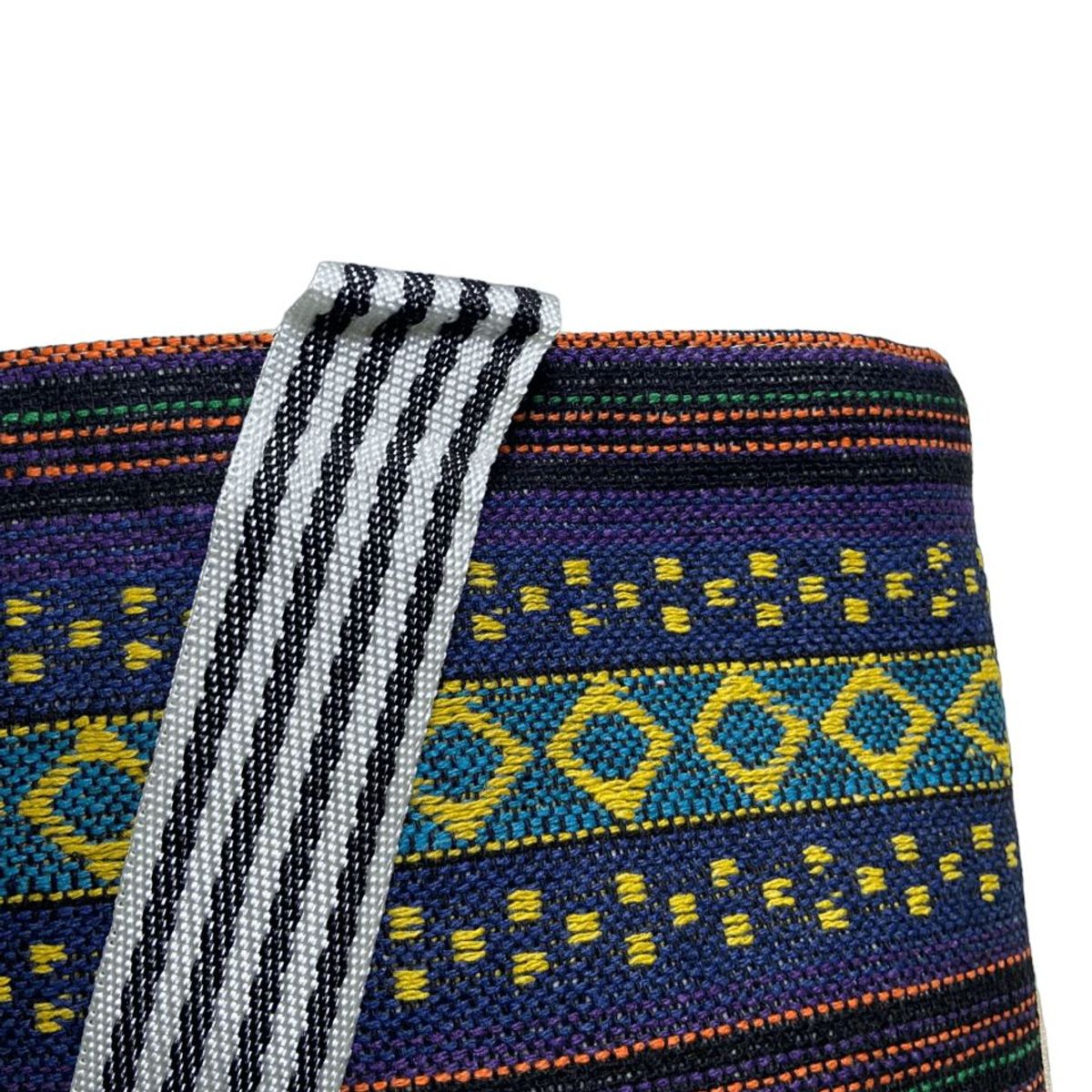 GENERICO - Bolso de tela con cierre 34cm x 41cm x 15 cm