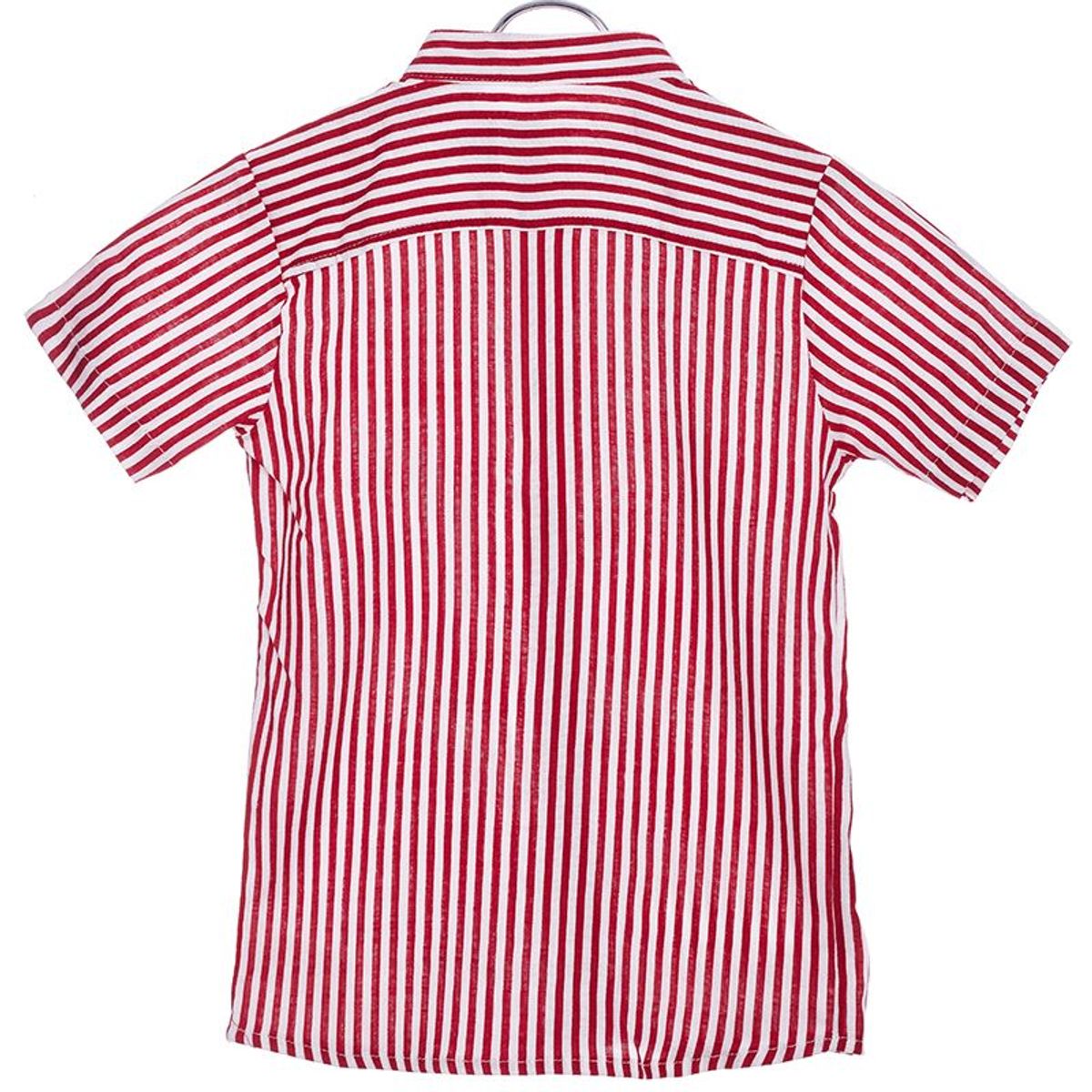 ELEMENT - Camisa para Niño a Rayas Rojas