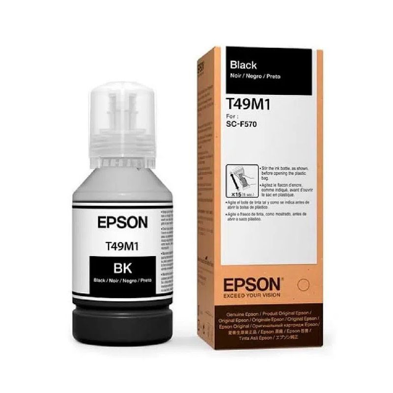 EPSON - Botella De Tinta Epson T49m120 Negro Para Sublimar