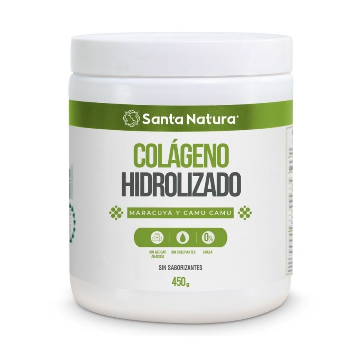 SANTA NATURA - COLÁGENO HIDROLIZADO MARACUYÁ Y CAMU CAMU