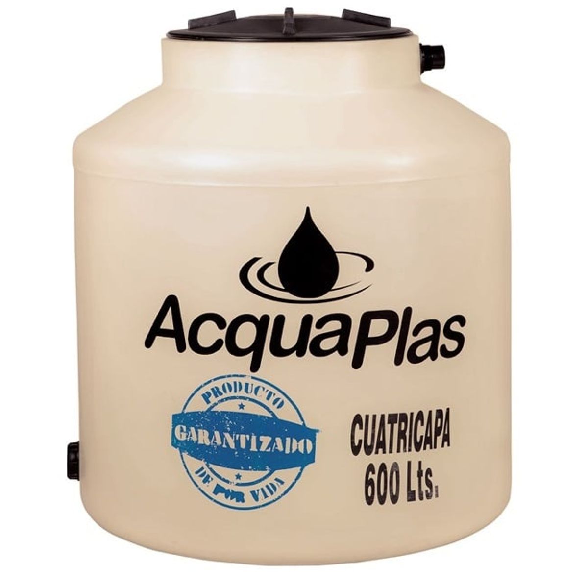 ACQUAPLAS - TANQUE PARA AGUA  ACQUAPLAS 600 L BEIGE + ACCESORIOS