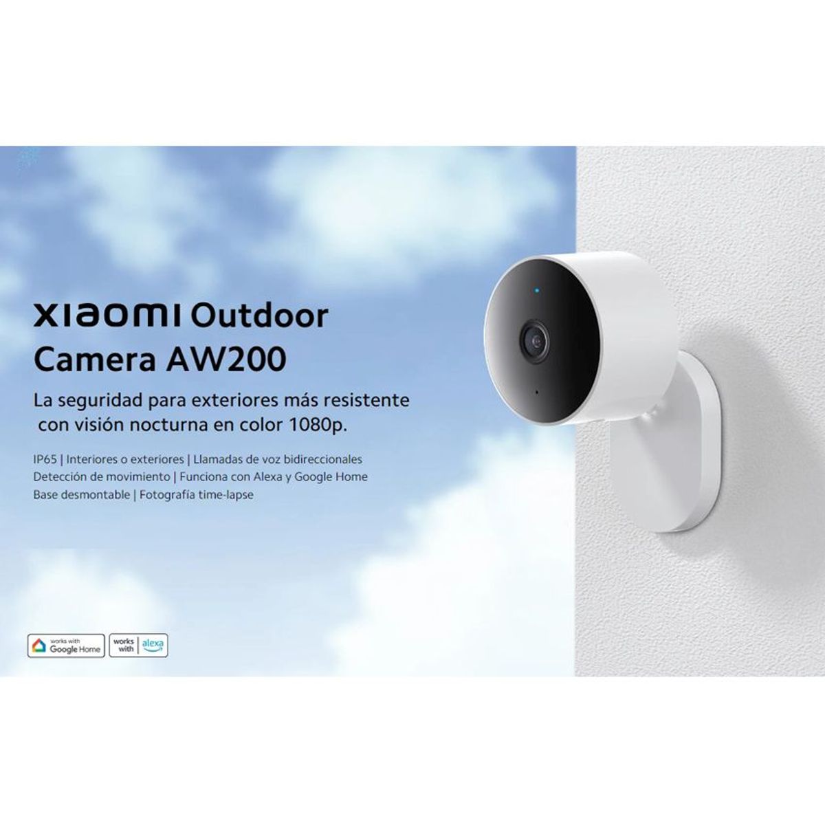 XIAOMI - Xiaomi Outdoor Camera AW200 Para Exterior - MJSXJ05HL