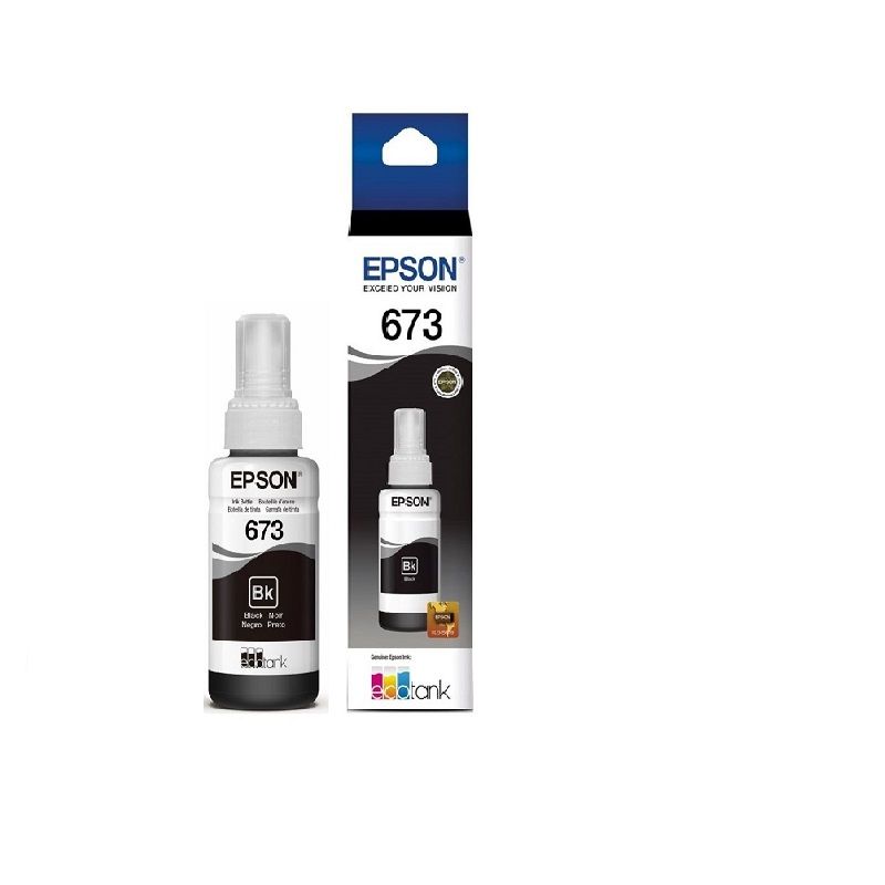 EPSON - Botella De Tinta T673120-al Negro