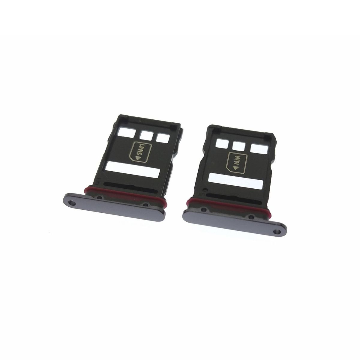 GENERICO - Repuesto Bandeja SIM Micro SD HUAWEI MATE 40 PRO - NEGRO.