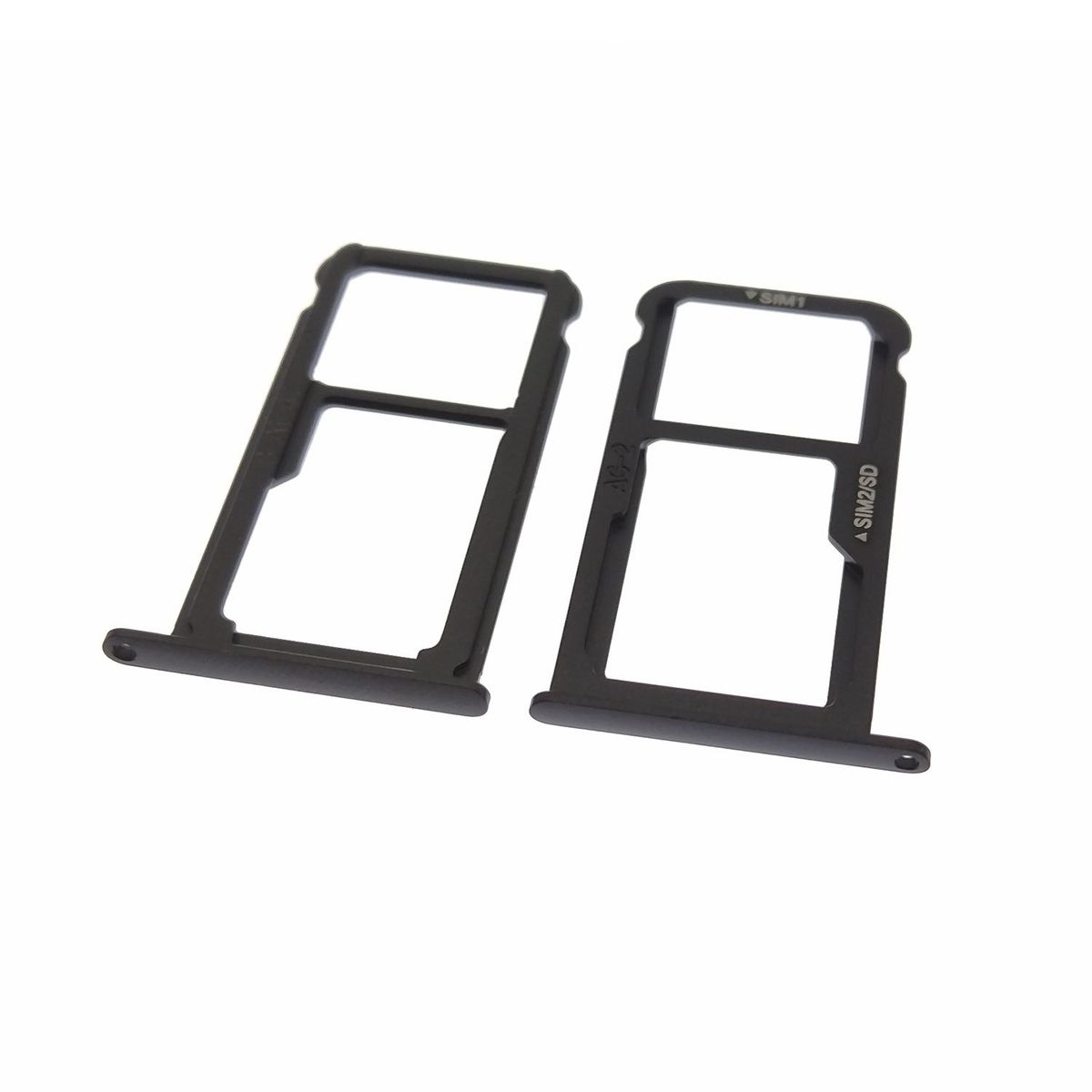 GENERICO - Repuesto Bandeja SIM Micro SD HUAWEI P10 - NEGRO.