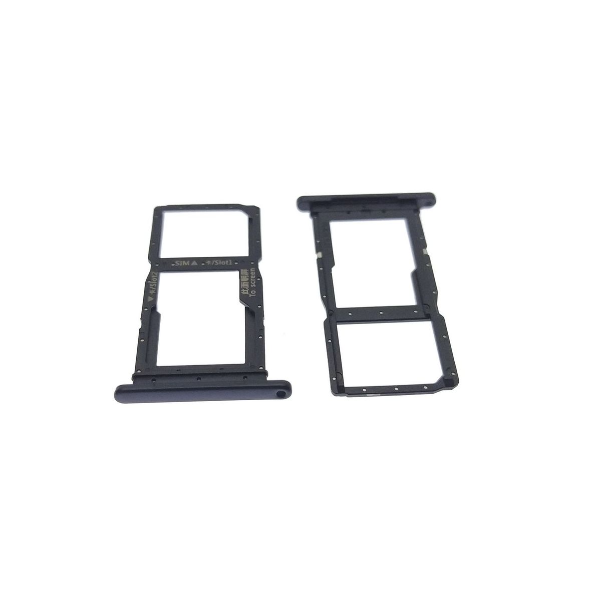 GENERICO - Repuesto Bandeja SIM Micro SD HUAWEI Y9S - NEGRO.