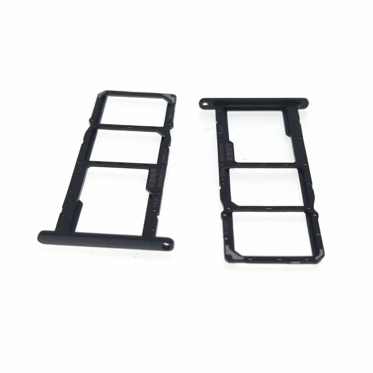 GENERICO - Repuesto Bandeja SIM Micro SD HUAWEI Y5 PRIME - NEGRO.