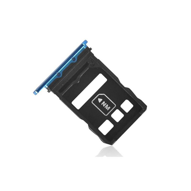 GENERICO - Repuesto Bandeja SIM Micro SD HUAWEI P40 PRO - AZUL.