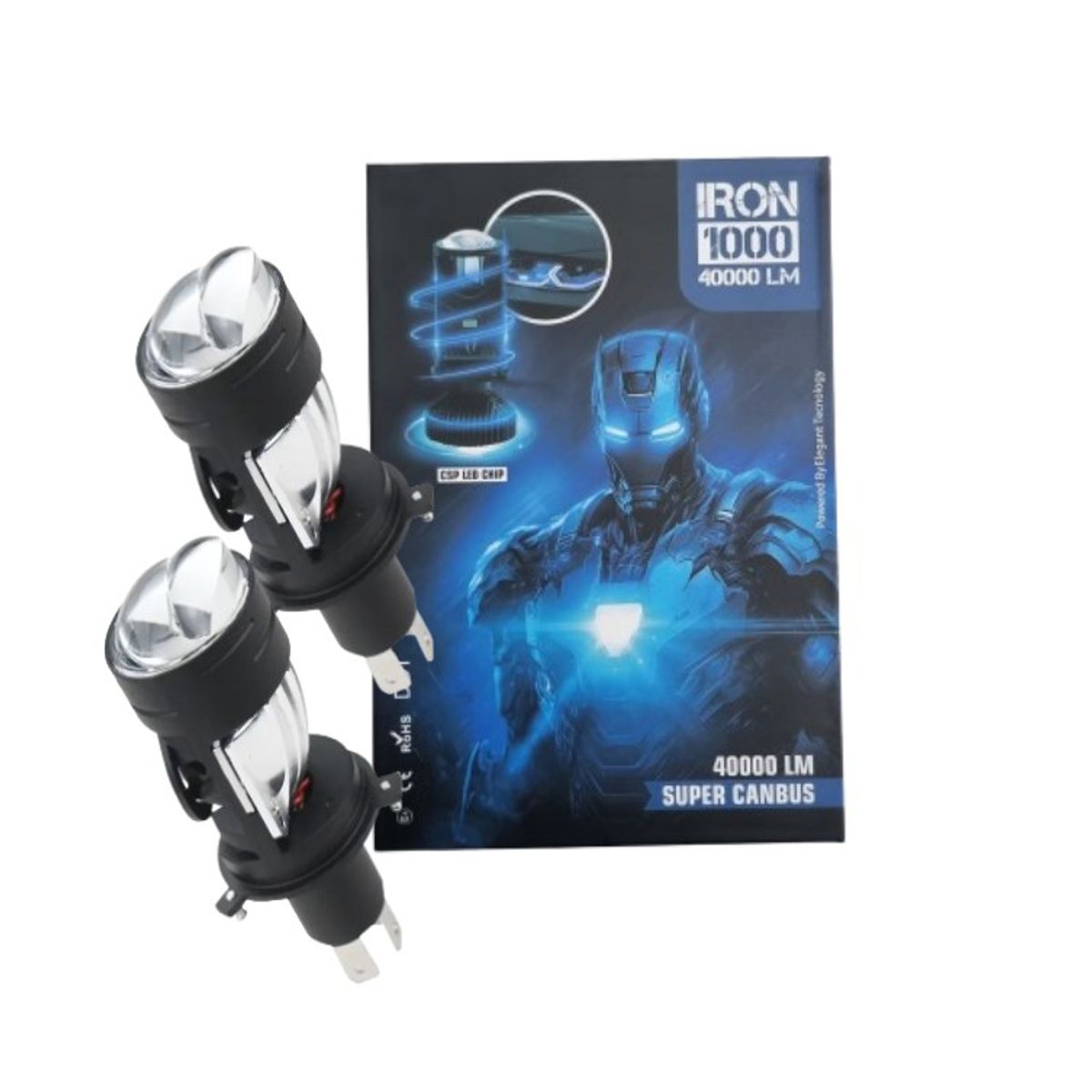 KOBO - Kit Foco Led Cambus Csp Lupa H4 Proyector Premium Alta Baja