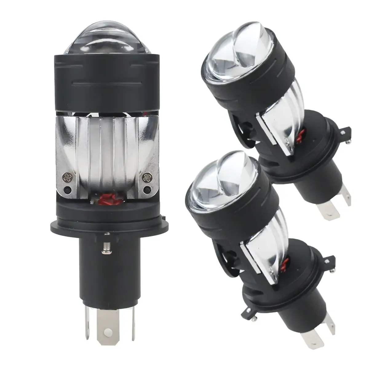 KOBO - Kit Foco Led Cambus Csp Lupa H4 Proyector Premium Alta Baja