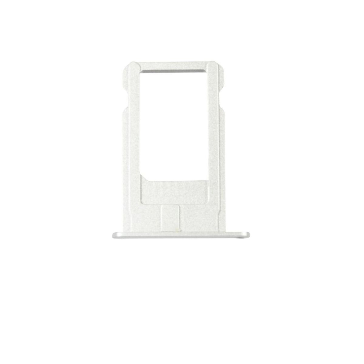 GENERICO - Repuesto Bandeja SIM IPHONE 6S - PLATEADO.