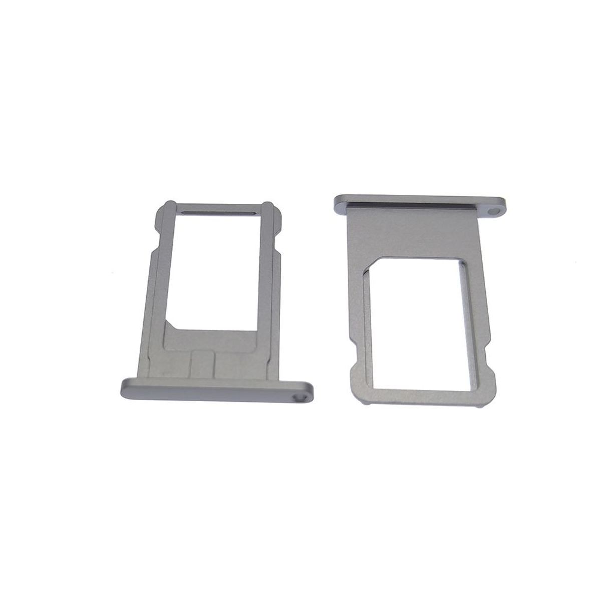 GENERICO - Repuesto Bandeja SIM IPHONE 6 - GRIS.