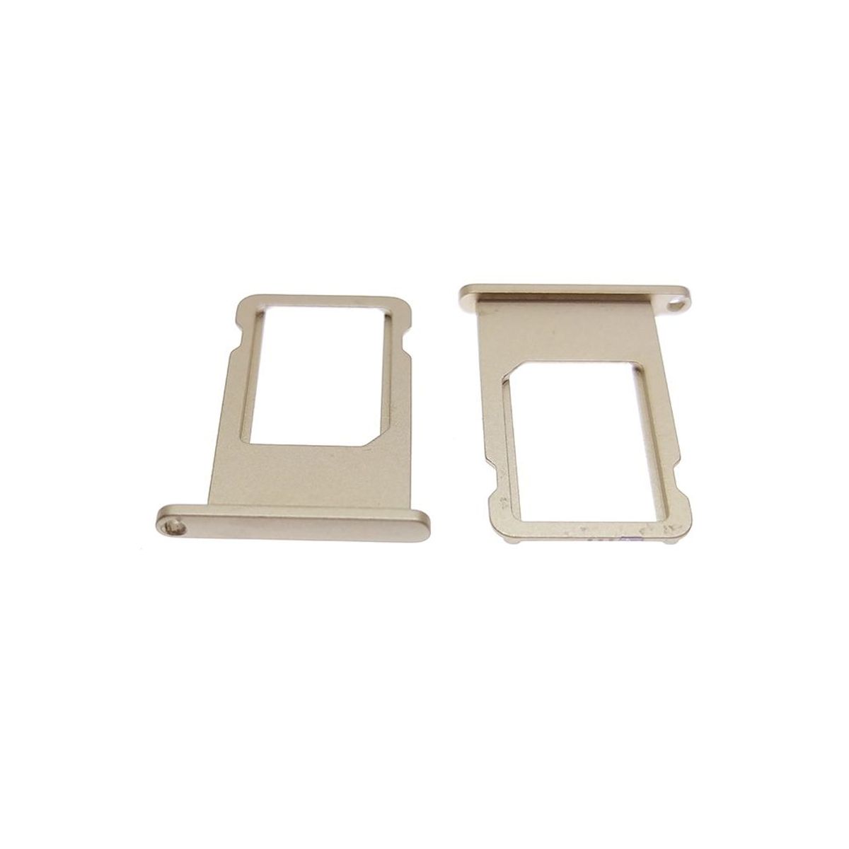 GENERICO - Repuesto Bandeja SIM IPHONE 6 - DORADO.