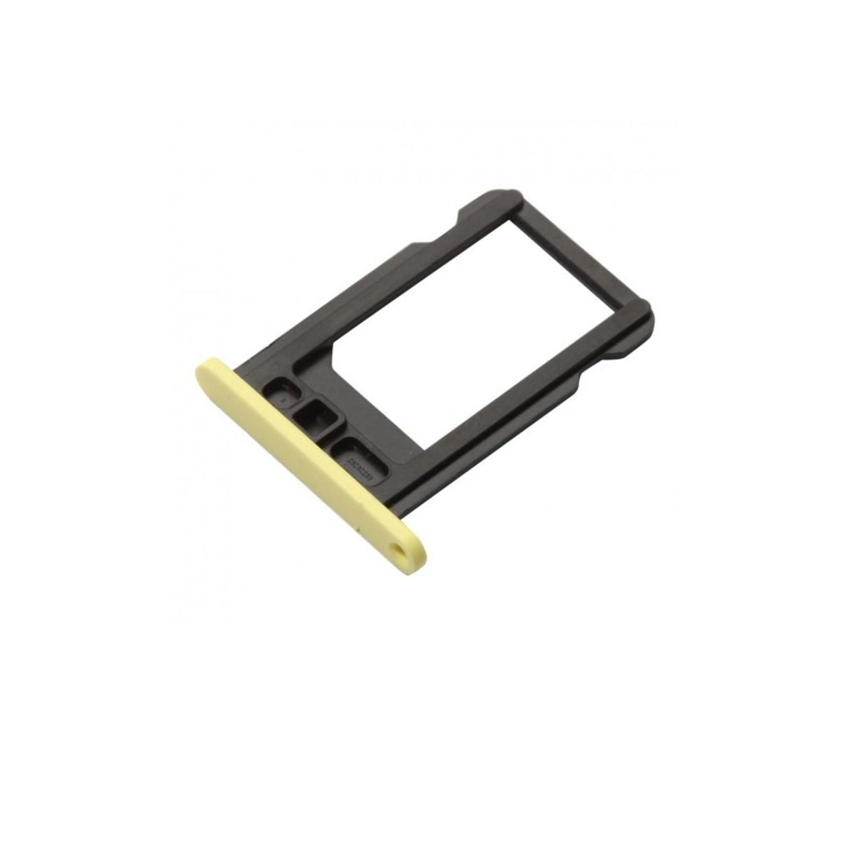 GENERICO - Repuesto Bandeja SIM IPHONE 5C - AMARILLO.