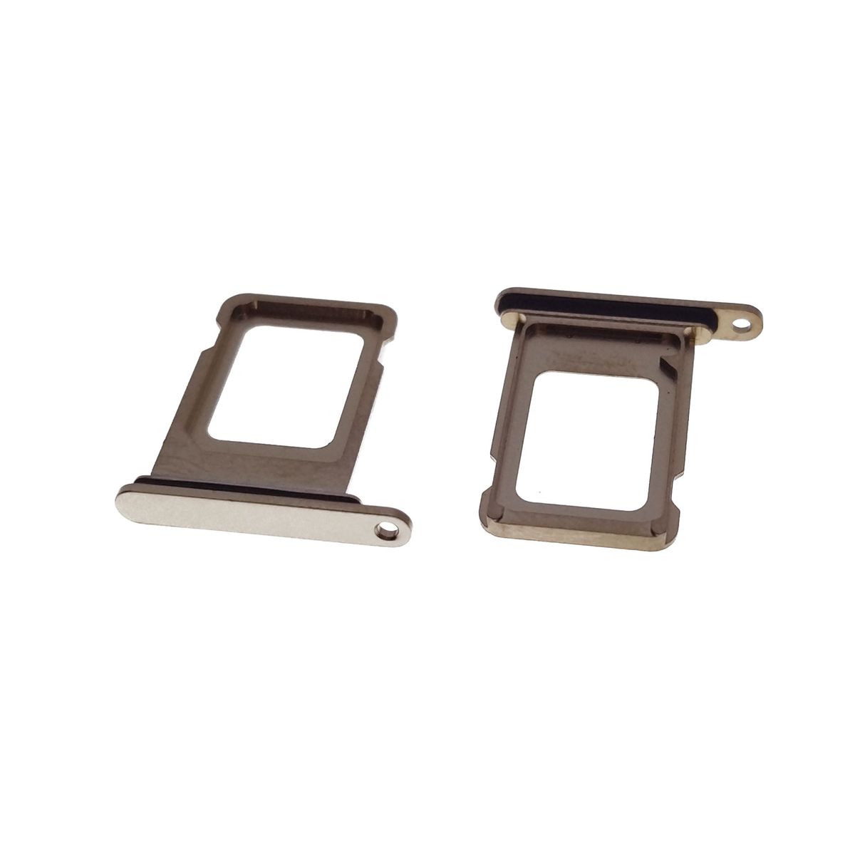 GENERICO - Repuesto Bandeja SIM IPHONE 13 PRO DUAL - DORADO.