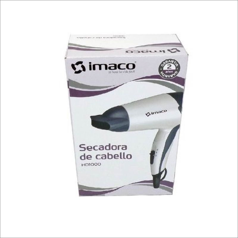 IMACO - SECADORA DE CABELLO IMACO HD1850 - BLANCO