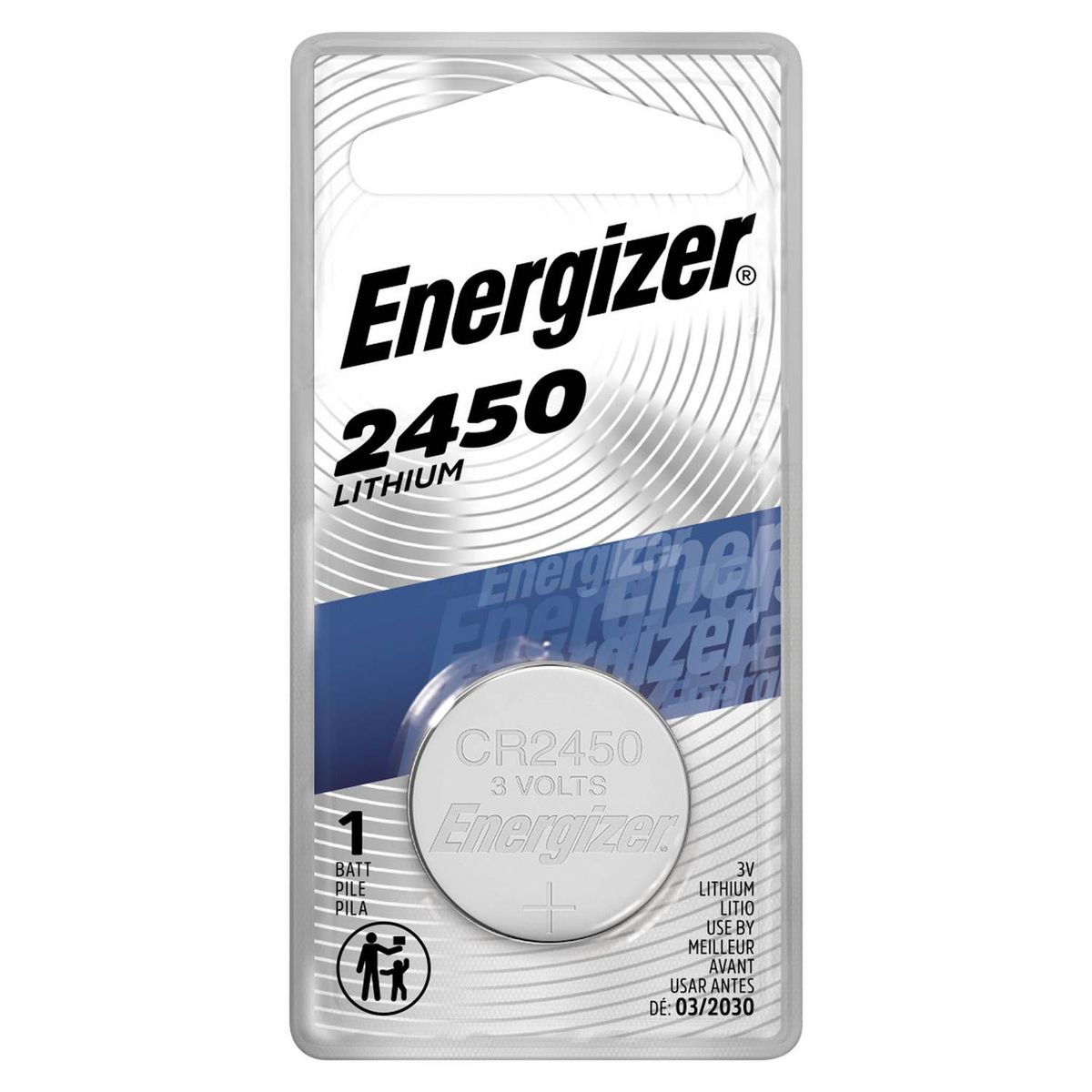 ENERGIZER - ENERGIZER PILA DE LITIO CR2450 3V