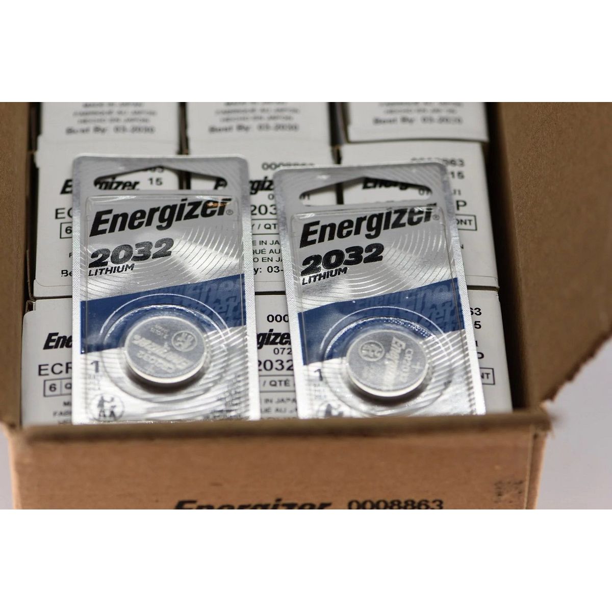 ENERGIZER - PILA ENERGIZER CR2032 3V LITIO CAJA DE 06 PILAS