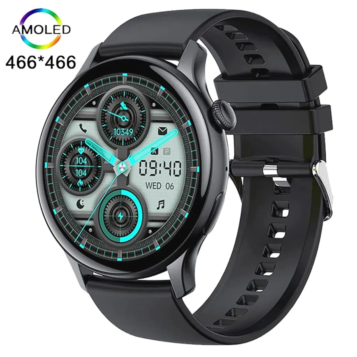 TOUMI - Smartwatch Toumi Gt-H5 Amoled 1.43" Rosa Bluetooth Ip68