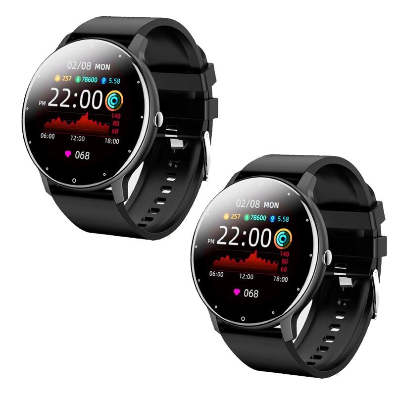TOUMI - Set 2 De Toumi Watch Fit 2 Reloj inteligente Bluetooth SmartWatch
