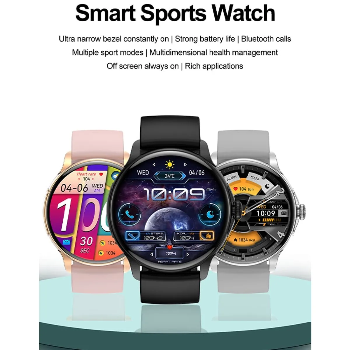 TOUMI - Smartwatch Toumi Fit 3 Pro-W Bluetooth 1.43" Hd