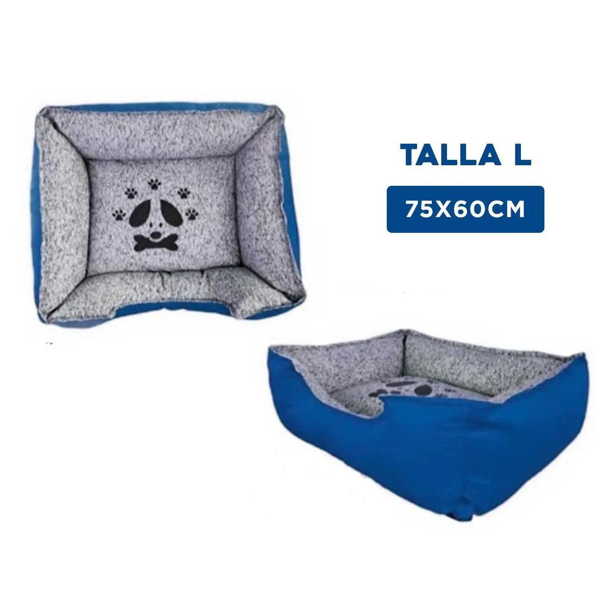 GENERICO - Colchoneta Premium Pet Azul Talla L