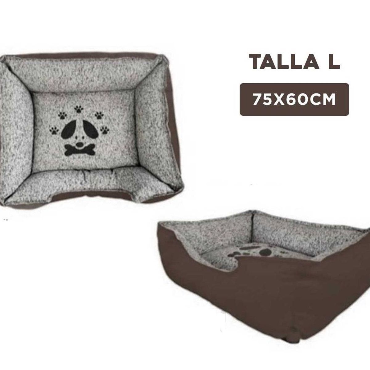 GENERICO - Colchoneta Premium Pet Marron Talla L