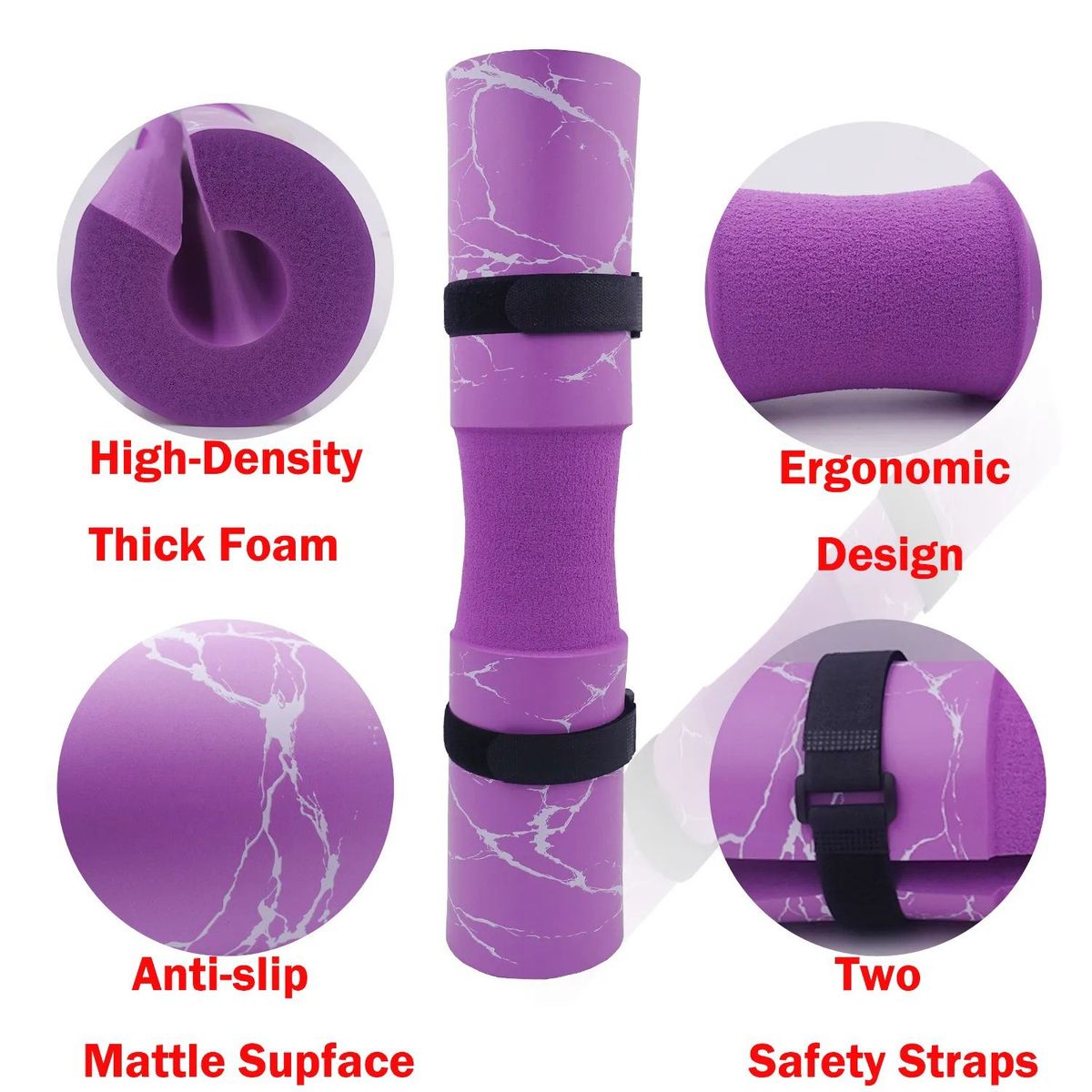 GENERICO - Almohadilla De Mancuerna Para Gimnasio