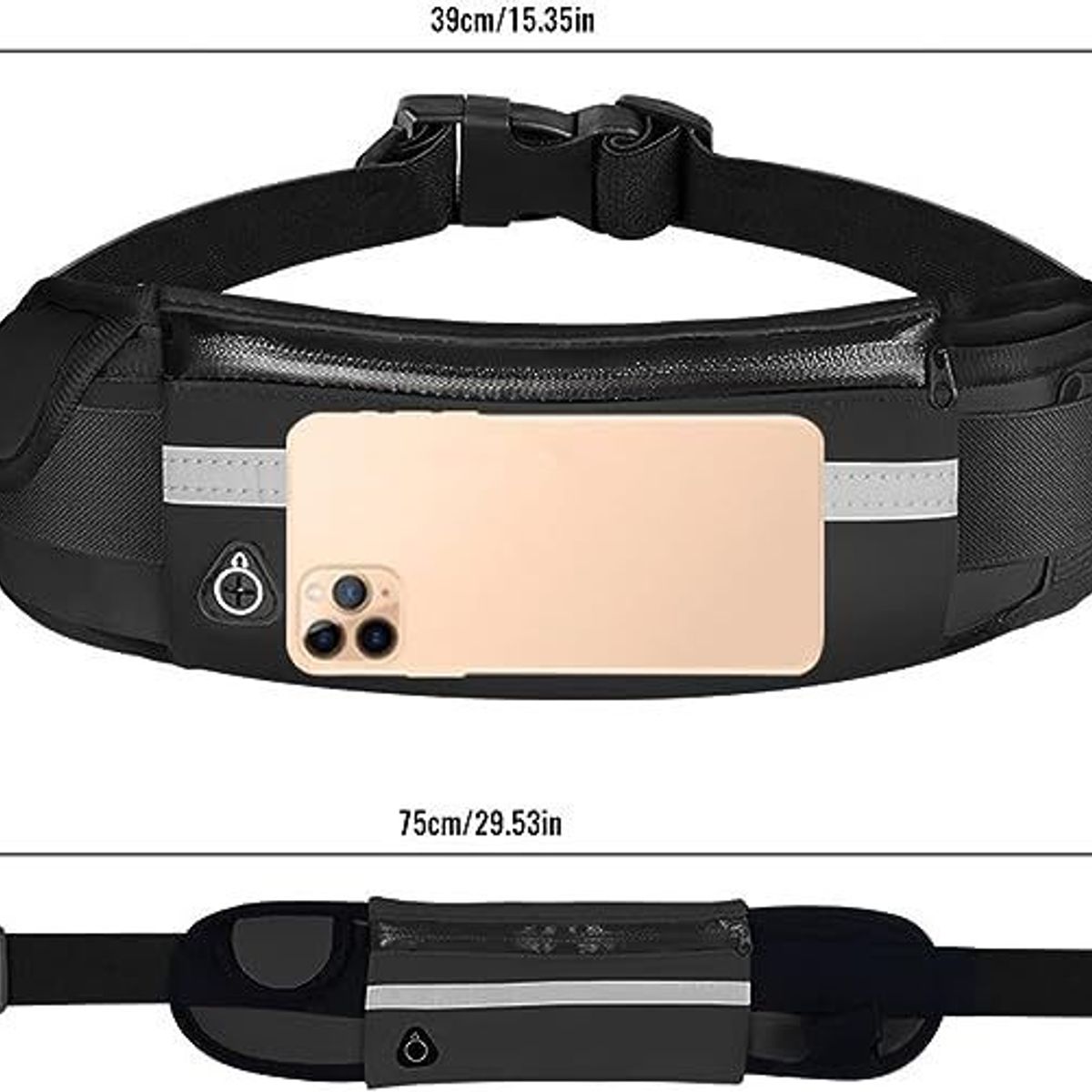 IMPORTADO MC - Riñonera Deportiva Multiusos Para Mujeres Y Hombres