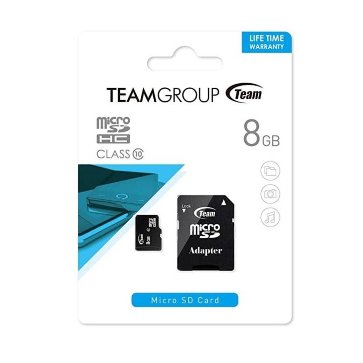 TEAMGROUP - Memoria MicroSD Teamgroup 8 Gb - Negro