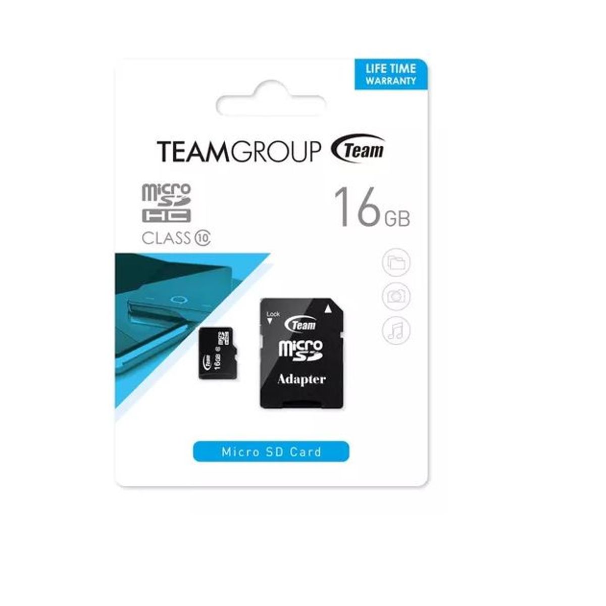 TEAMGROUP - Memoria MicroSD Teamgroup 16 Gb - Negro