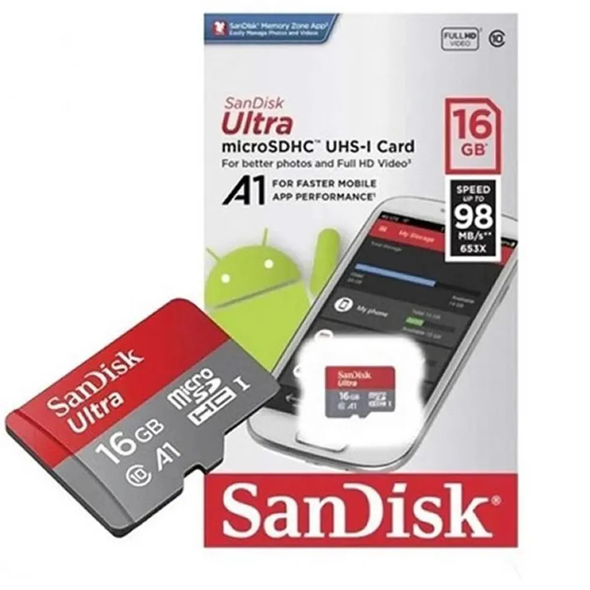 TEAMGROUP - Memoria Sandisk Ultra Microsdhc 16GB